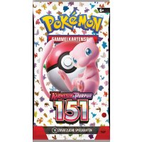 Pokemon Karmesin & Purpur 3.5: 151 - Boosterbundle DE