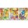 Pokémon 30th Anniversary First Partner Card Set Vol. 2 mit Endivie, Feurigel und Karnimani.