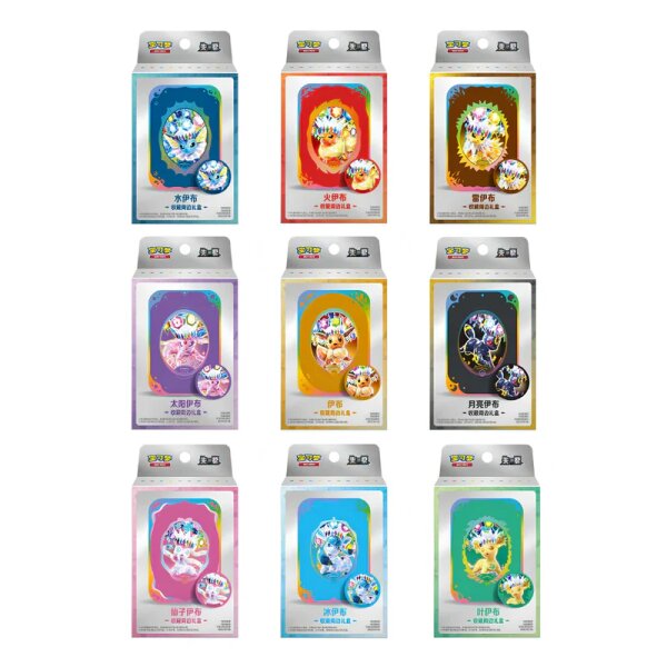 Pokémon Terastal Gathering Eevee & Friends Tin...