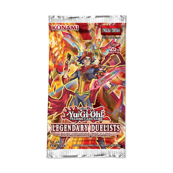 Yu-Gi-Oh Legendary Duelists: Soulburning Volcano Booster 1. Auflage