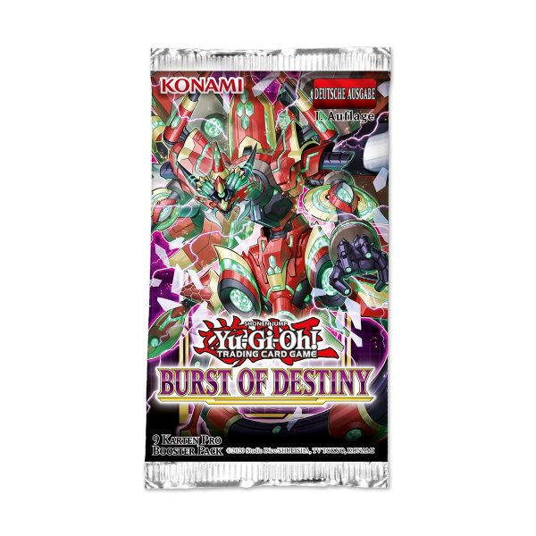 Burst of Destiny Booster OVP / Sealed deutsch 1st