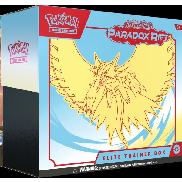Pokemon SV04 Paradox Rift Elite Trainer Box EN [Roaring Moon] Scarlet & Violet