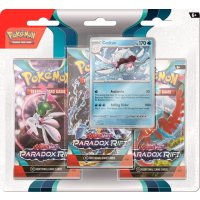 Pokémon SV04 Paradox Rift 3-Pack Blister [Cetitan]...