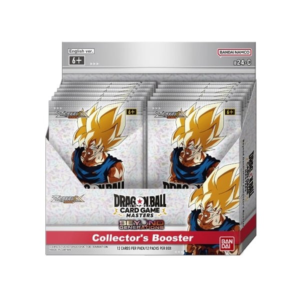 Dragon Ball Super Card Game Masters - Beyond Generations B24-C Collector’s Display (12 Packs) - EN
