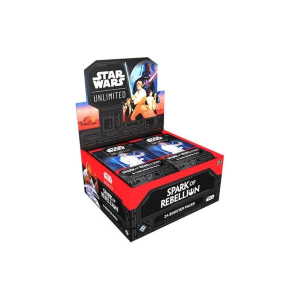 Star Wars: Unlimited - Spark of Rebellion Booster Display (24 Booster)