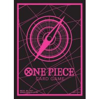 One Piece TCG - Official Sleeve 6 Cards back (Black &...