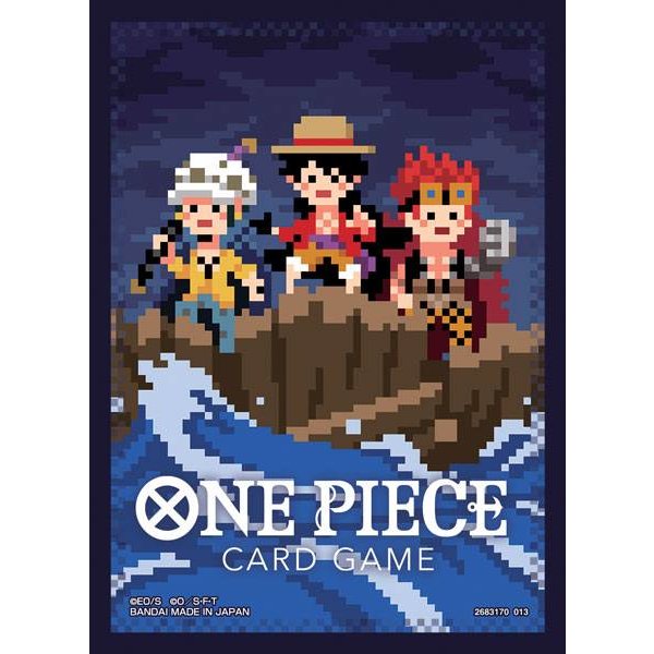 One Piece TCG - Official Sleeve 6 The Three Captains