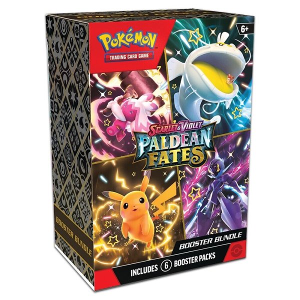 Pokémon: Scarlet & Violet 4.5 - Paldean Fates - Booster Bundle