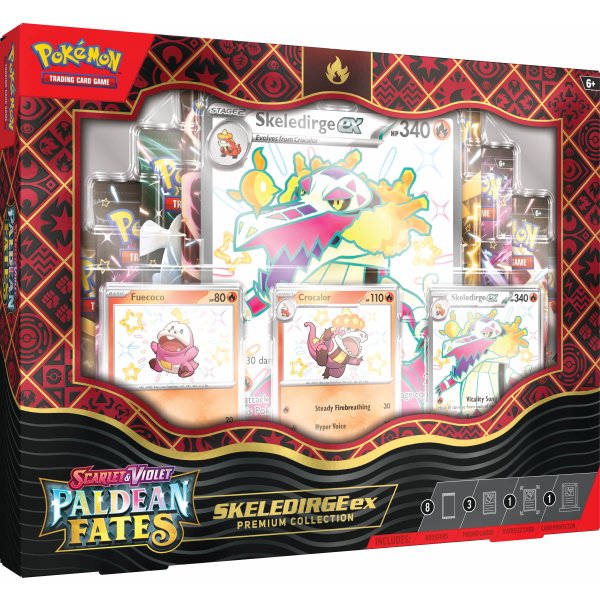 Pokémon: Scarlet & Violet 4.5 - Paldean Fates Premium Collection Skeledirge