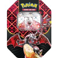 Pokemon: Karmesin & Purpur 4.5 - Paldeas Schicksale - Tin Box (4 Booster Inhalt) Case (6 je Case) - DE