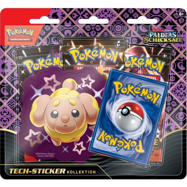 Pokemon: Karmesin & Purpur 4.5 - Paldeas Schicksale - Tech Sticker Kollektion - Hefel - DE