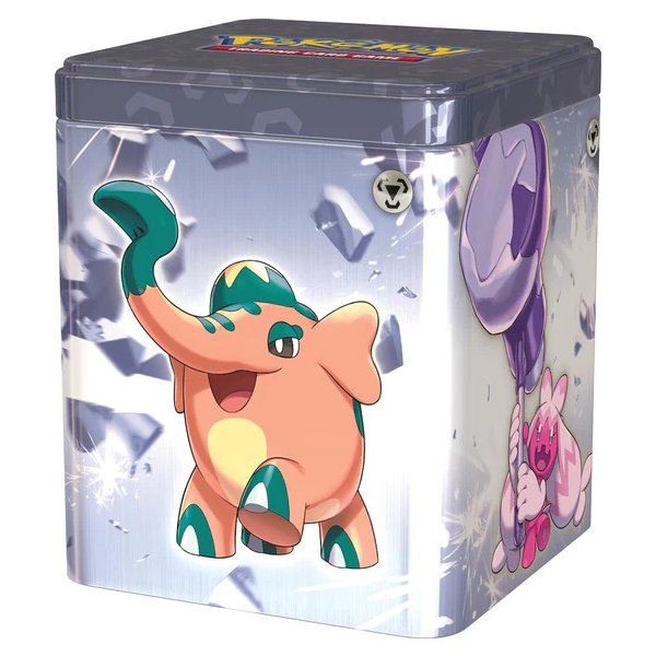 Pokémon Stackable Tins 2024 Metall