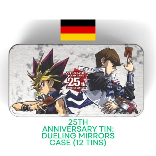 YuGiOh 25th Anniversary Tin: Dueling Mirrors Case (12 Tins) DE