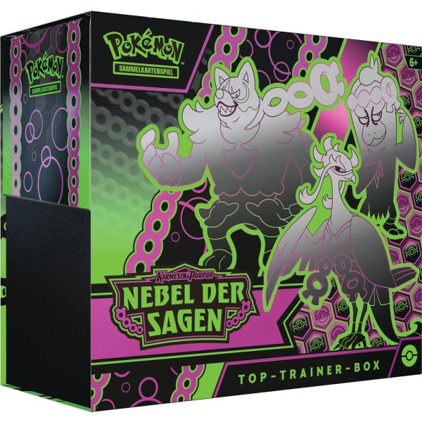 Pokemon Karmesin & Purpur 6.5 - Nebel der Sagen - Top Trainer Box - DE