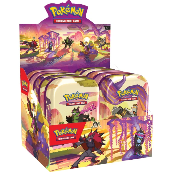 Pokemon Scarlet & Violet 6.5 - Shrouded Fable - Mini-Tin Display (10 Tins pro Display) - EN