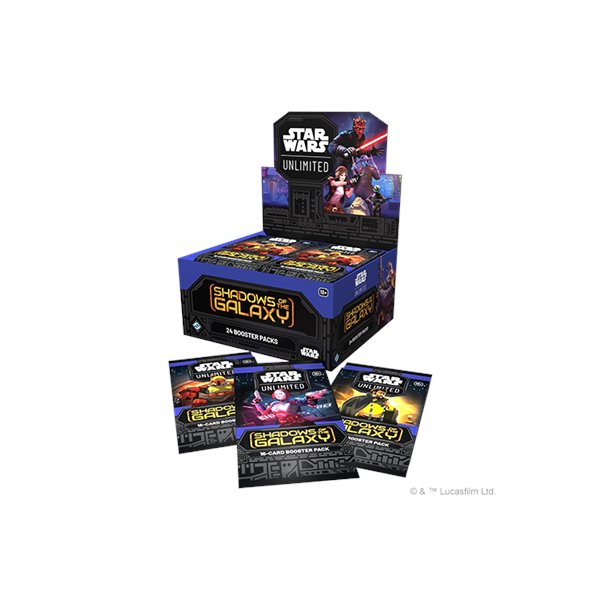 Star Wars: Unlimited - Shadows of the Galaxy Booster Display (24 Booster)