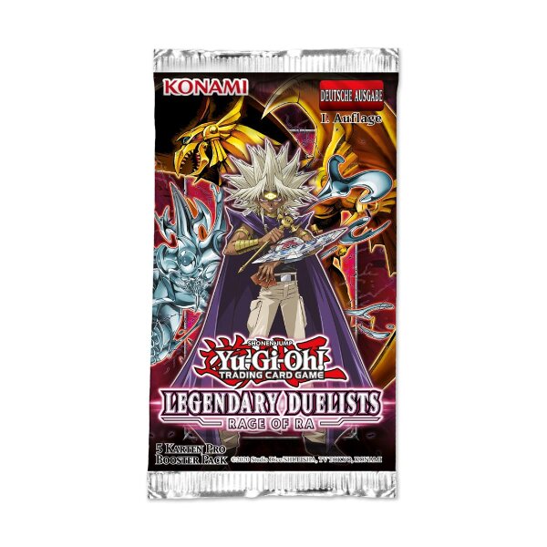 Boosterpack von Yu-Gi-Oh! Legendary Duelists: Rage of Ra...