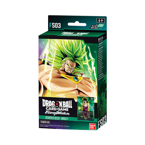 Dragon Ball - Fusion World FS03 Broly Starter Deck - EN