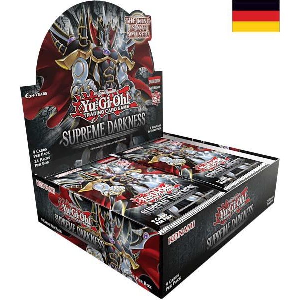 YuGiOh Supreme Darkness Display DE