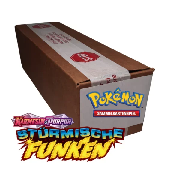 Pokémon Karmesin & Purpur 8 - Stürmische Funken - 6x Display (36 Booster)