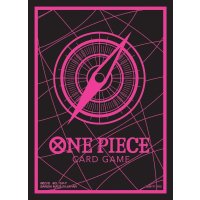 One Piece TCG - Official Sleeve 6 Cards back (Black &...