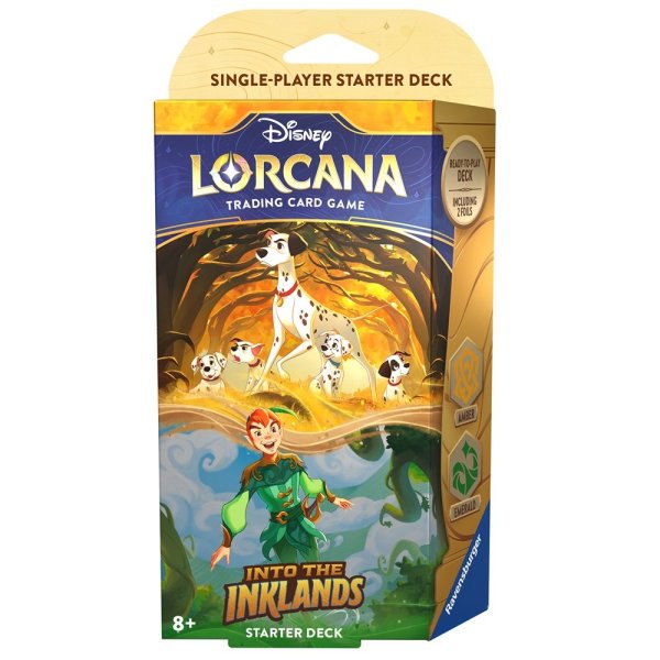 Lorcana Into the Inklands - Starter Deck  Amber & Emerald