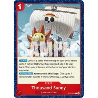 Thousand Sunny Stage-Karte ST31-005 aus dem One Piece Card Game