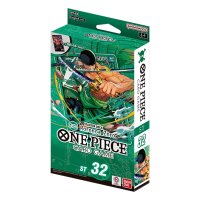 One Piece Card Game ST-32 Green Roronoa Zoro Starter Deck...