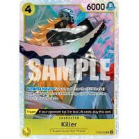 Killer Charakterkarte ST36-002 aus dem One Piece Card Game