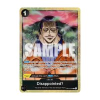 One Piece Karte Disappointed? OP14-099 mit Sir Crocodile