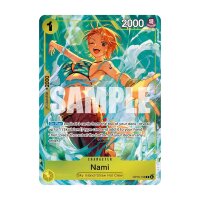 One Piece Karte Nami OP15-108 in alternativer Illustration