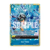 One Piece Karte Ice Time EB04-028 mit Kuzan und Eiseffekten