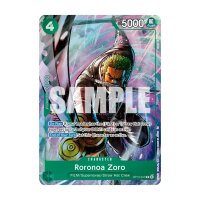 One Piece Karte Roronoa Zoro OP13-037 in alternativer Illustration