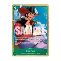 One Piece Karte For Fun OP14-037 mit Dracule Mihawk