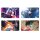 Riftbound League of Legends TCG Origins Spielmatten mit Jinx, Volibear, Miss Fortune und Ahri