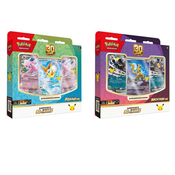 Pokémon 30 Jahre Kampfdecks Psiana-ex und...