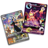 Pok&eacute;mon 30 Jahre Promokarten Pikachu-ex und Nachtara-ex aus der Ultra-Premium-Kollektion