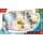 Frontansicht der Pokémon 30 Jahre Figuren-Kollektion Mew mit sichtbarem Inhalt