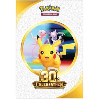 Pok&eacute;mon 30th Celebration Poster mit Pikachu, Mew und Mewtu