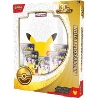Seitliche Ansicht der Pok&eacute;mon 30th Celebration Binder Collection Englisch