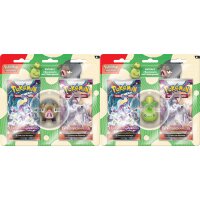 Pokémon Radiergummi Blister Deutsch mit Olini und...