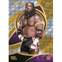 Topps WWE Universe 2026 Wrestling Sammelkarte mit goldenem Universe Design