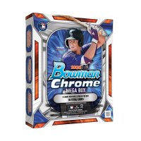 Topps Bowman Chrome Baseball 2026 Mega Box mit blauem...