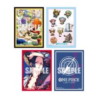 One Piece Card Game Official Card Sleeves mit vier...