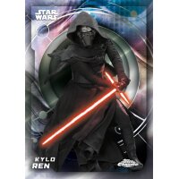 Topps Star Wars Chrome 2026 Sammelkarte mit dunkler Figur...