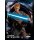 Topps Star Wars Chrome 2026 nummerierte Sammelkarte mit Jedi und blauem Lichtschwert