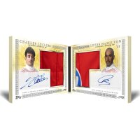 Topps F1 Eccellenza 2026 hochwertige Dual Autograph Relic Book Card mit zwei Ferrari-Fahrern