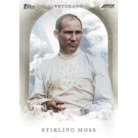 Topps F1 Eccellenza 2026 Veterano Karte mit historischem Rennfahrerportr&auml;t