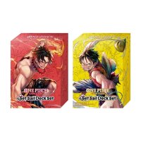 One Piece Set Sail Deck Set mit zwei Deckboxen im Luffy-...
