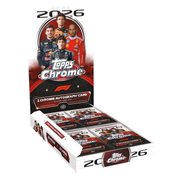 Topps Chrome Formula One 2026 Hobby Box als...